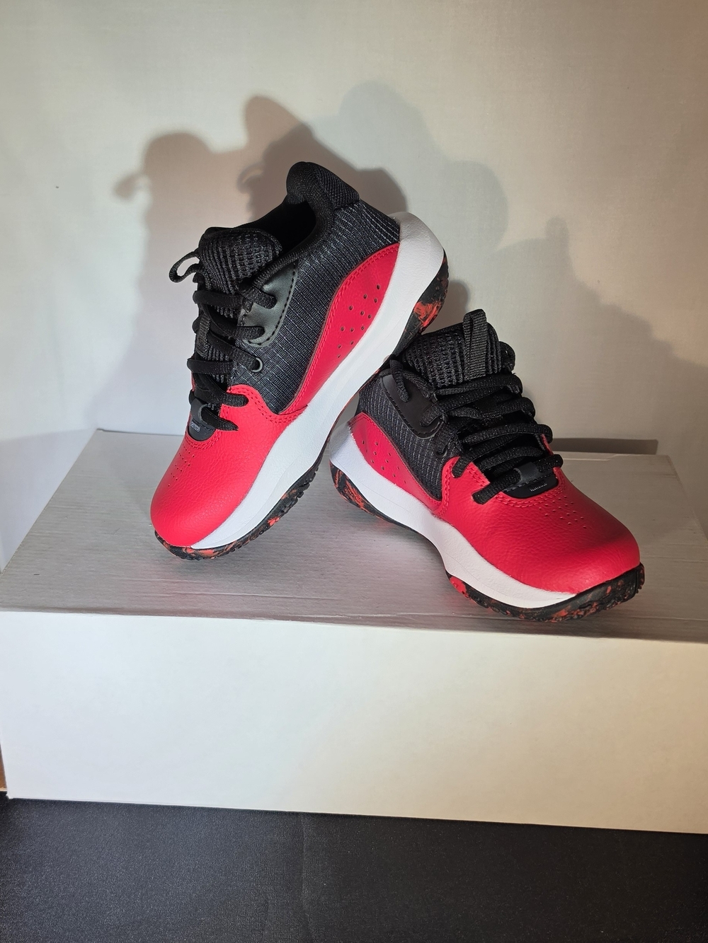 Under Armour Kids Sneakers - Black & Pink Accent